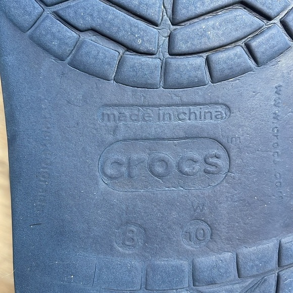 Disney X Crocs Collab Parks Mickey Cutout White Red Navy Blue Men 8 Ladies 10 - Picture 9 of 11